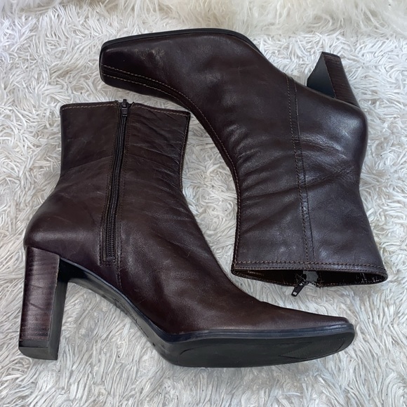 🤎🌻-Bandolino ankle leather boots-🤎🌻 - Picture 4 of 9